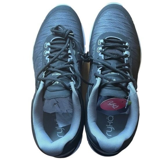 Ryka Shoes - RYKA Black and Gray Dynamic 2.5 Training R6543M1001 Athletic Shoes Size 11
